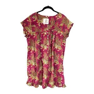 Printfresh Pintuck Nightgown in Bagheera Size M